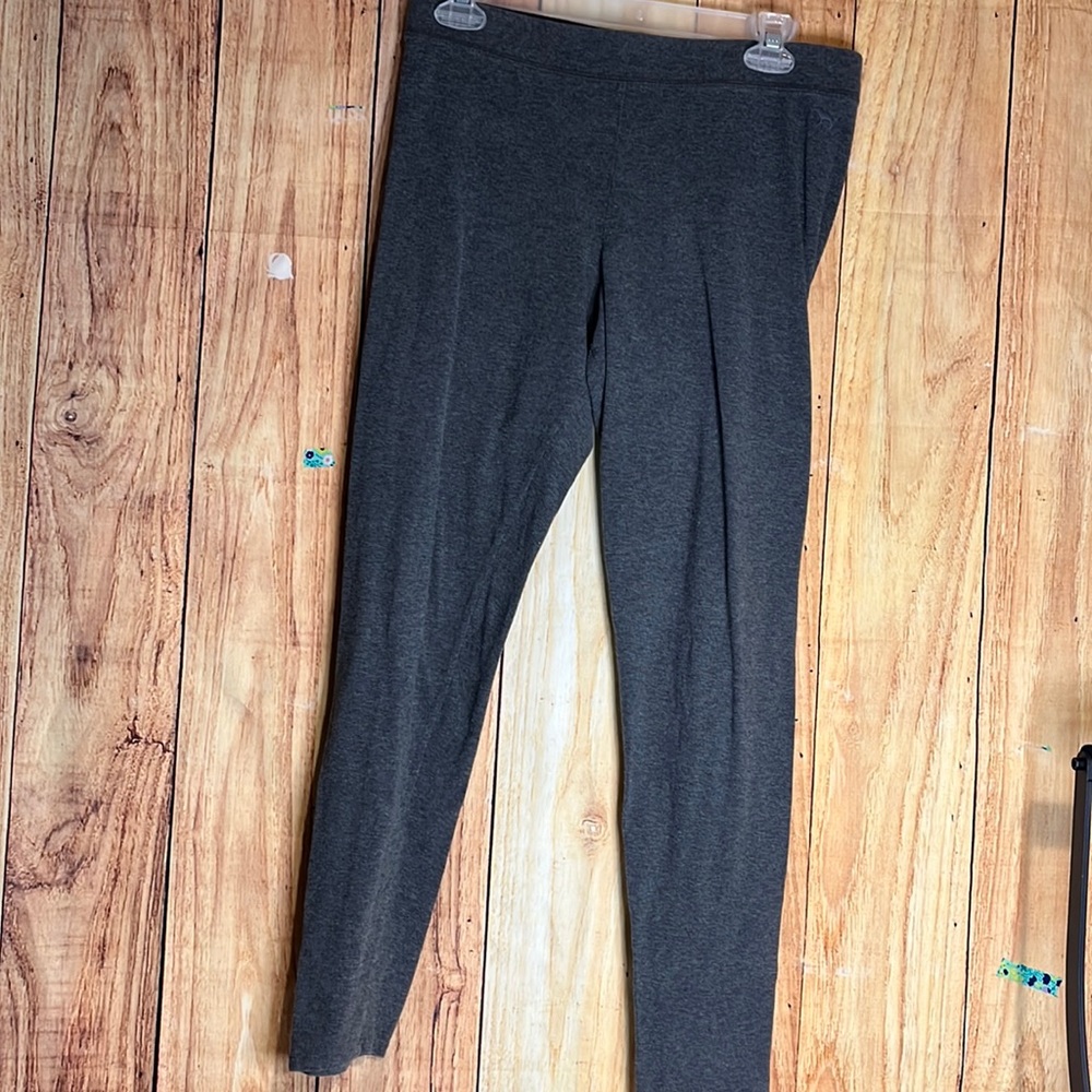 Victoria’s Secret PINK size large gray leggings